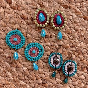 Dangle chandelier earrings